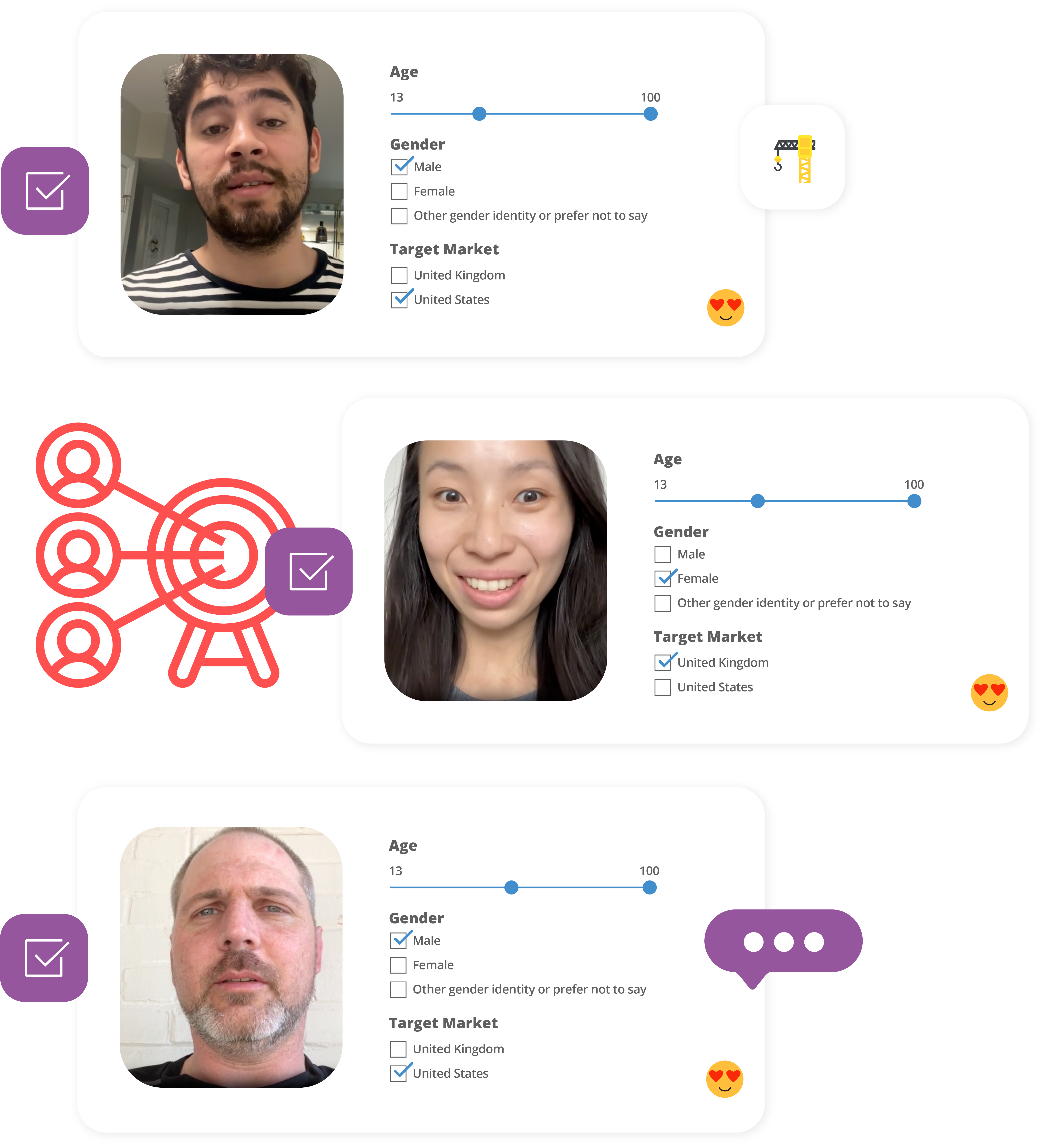 Showreel production with video clips and branded editing