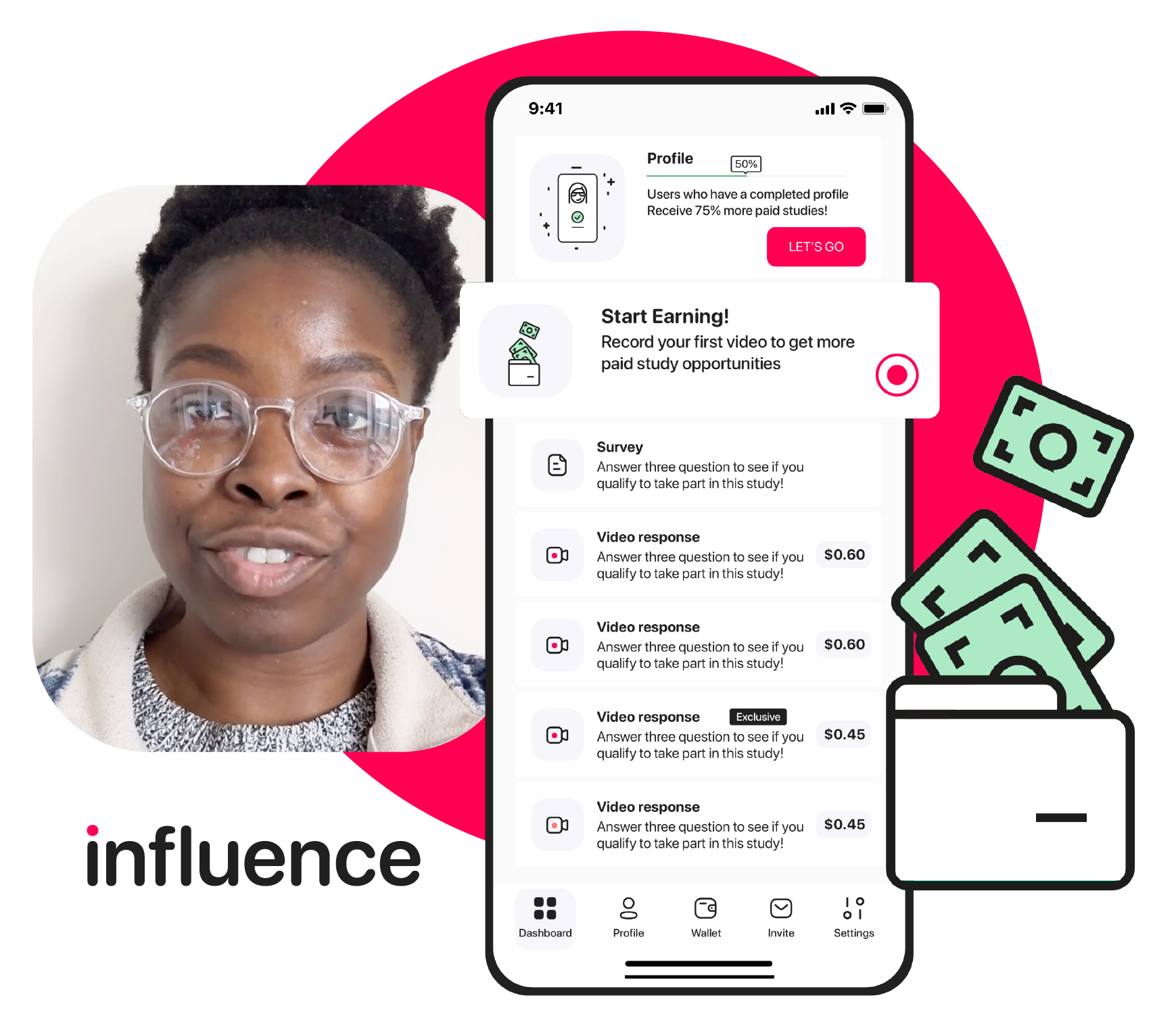 Recruitment interface with participant targeting filters