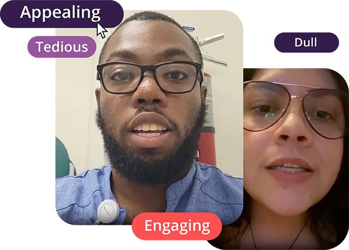 Setting creative testing objectives