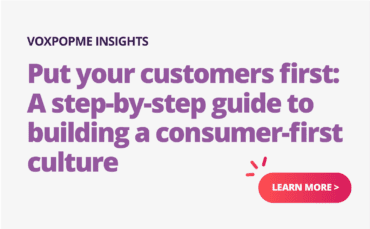 Vooprime insights provides customers with a step-by-step guide to building a consumer-first culture.