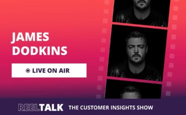 James Dockins presents live on air, discussing the disadvantages of customer feedback.