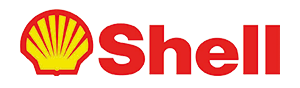 The shell logo on a white background, highlighting its connection to an insights platform.