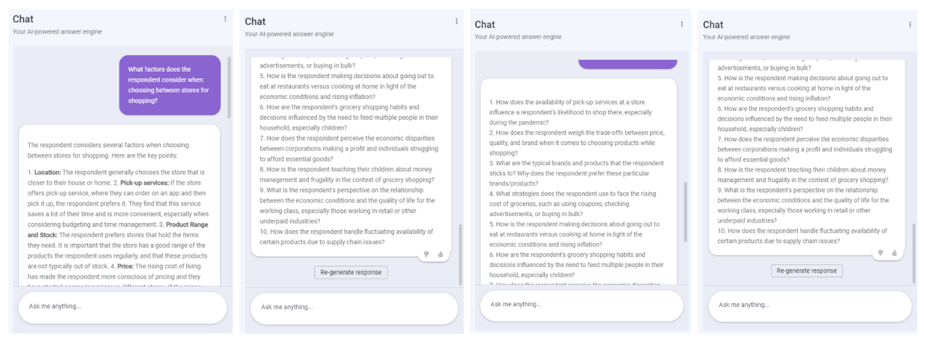 Voxpopme AI Insights with ChatGPT Follow Up Questions and Research