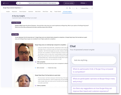 Voxpopme AI Insights Powered by ChatGPT